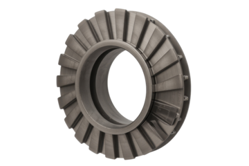 Turbine Part on Isolated Background