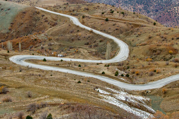 road in the mountains
