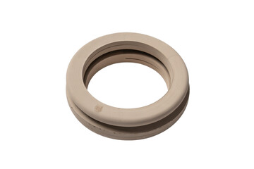 Wooden Rings on Transparent Background