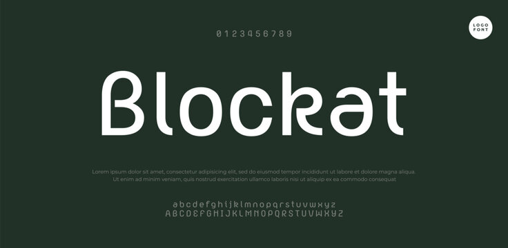 Blocket Minimal luxury font alphabet logo. Typography beauty fashion elegant minimalist serif italic fonts decorative wedding vintage retro logos. vector illustration