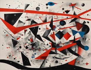 abstract background with stars