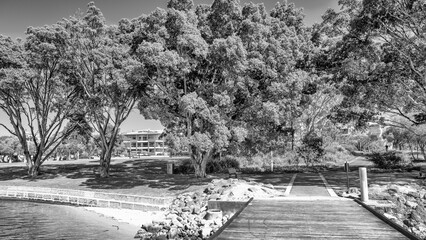 Mardalup Park and Swan River in Perth