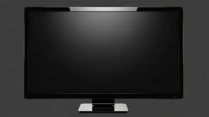 Modern Flat Screen Television on Wall