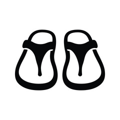 Sandals silhouette open footwear fashion icon