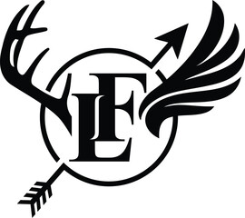 Vector LF wing with deer logo