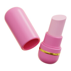 Lip Balm Stick 3D Icon Illustration