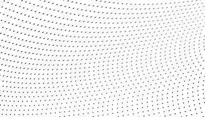Futuristic abstract halftone background with dotted wave pattern for posters and digital design.