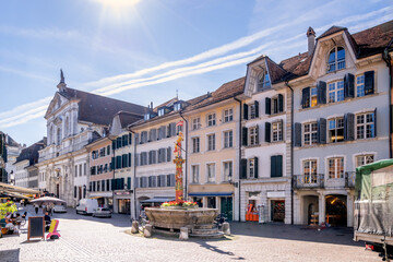 Altstadt, Solothurn, Schweiz 