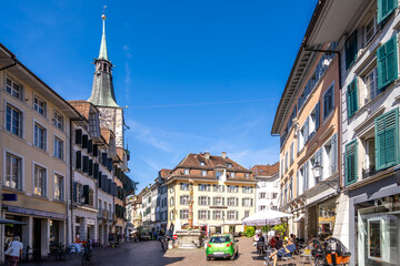 Fototapeta premium Altstadt, Solothurn, Schweiz 