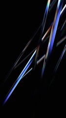 Abstract iridescent background design, vertical orientation, 3d render