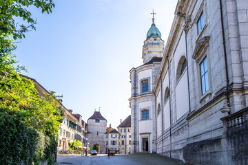 Fototapeta premium Baseltor, Altstadt, Solothurn, Schweiz 