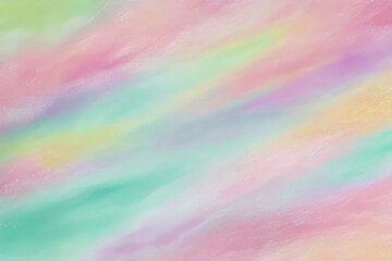 Pastel abstraction with soft watercolor brush strokes for background or wallpaper. Gradient texture in tender colorful hues.