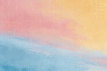 Softly blended pastel abstract art background with watercolor texture. Minimalist and vibrant design for graphic element.