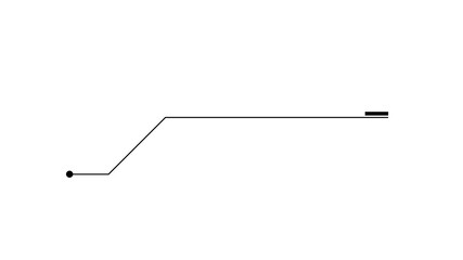 Animation of HUD callouts for text, technologies, information panel. HUD elements on isolated black background, HUD information animation. Animation Call Out No Title, HUD elements element 