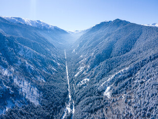 Rila Mountain near Beli Iskar village, Bulgaria