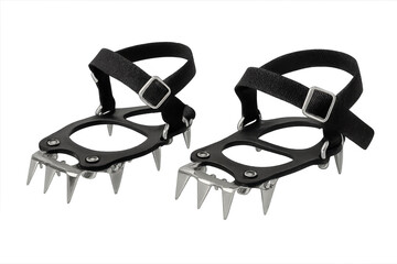 Ice cleats for winter trekking and mountaineering safety