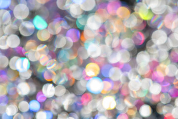 blurred abstract background with colorful bokeh