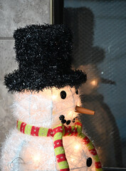 Indoor Snowman Decoration