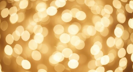 Fototapeta premium Golden bokeh lights abstract background texture