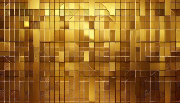 abstract background with squares gold shade colors