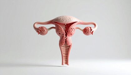 Fototapeta premium Female Reproductive System Model.