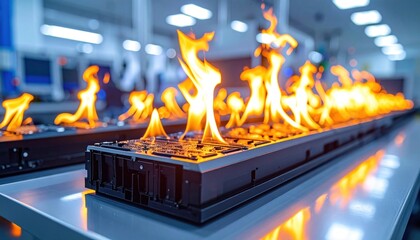 Biofireplace Flames.