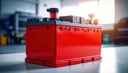 Car Battery with Auto Service.