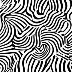 A collection of seamless black and white patterns featuring floral, abstract, ornamental, and wavy line motifs. Ideal for fabric, wallpaper, kimono design, and elegant backgrounds.