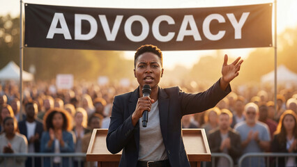 Person Speaking Up for Cause withulating, verbalizing, two, people, persons, individuals, pair, couple, together Courage - Advocacy, Voice, Speaking, mutual, reciprocal