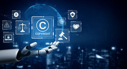 AI protects copyright with automated content verification, IP tracking tools, and digital publishing systems to ensure rights and prevent infringement. Artificial intelligence spline