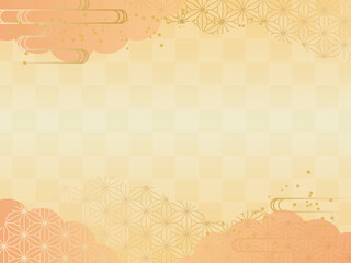 和フレーム背景