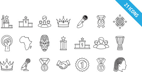 Black History Month civil rights concept vector