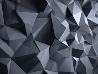 Abstract geometric polygonal surface texture background digital art