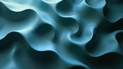 Grey blue interwoven twisted water ripple abstract pattern