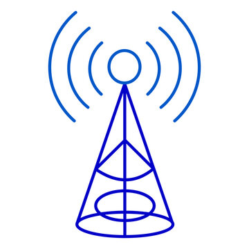 Satellite dish receiver icon