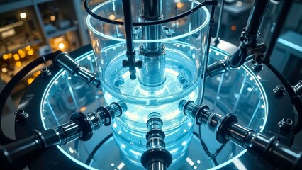 Indoor circular mechanical core device diagram