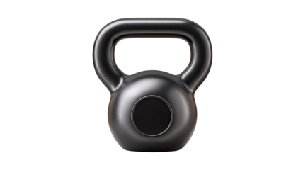 Adjustable kettlebell for gym workouts, strength training, fitness exercise, muscle building, and weightlifting isolated on white background