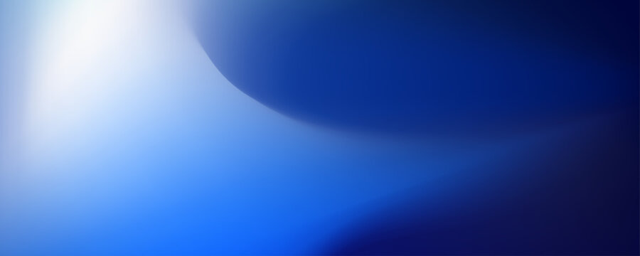 Luminous blue light gradient backdrop