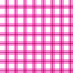 Pink plaid pattern background with soft checkered lines, ideal for fabric design, wallpaper, digital projects, branding, and decorative graphic use.