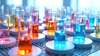 Laboratory color cup dense scene