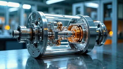 Scene of mechanical transparent imaging device