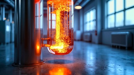 Indoor luminous tube core device diagram