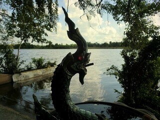 Royal Banyan Shrine, Sacred Place of the Pak Phanang River Basin, Thailand