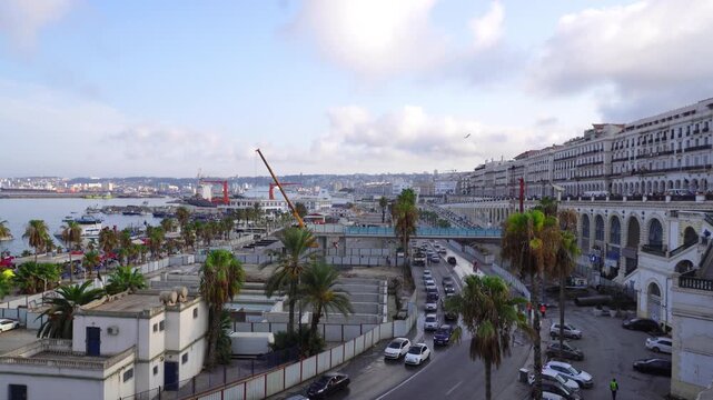 algeria, village, mediterranean sea, africa, north africa, algiers, aerial africa, algeria village, algerian, african village, algeria tourism, aerial, arab, road, arabic, jijel, morning, african.