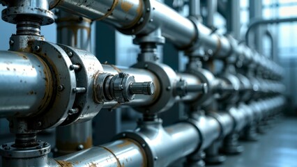 Mechanical pipeline connection in industrial scenarios