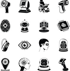 Collection of Artificial Intelligence Drawing Illustrations 
ator Artwork