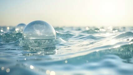 Gorgeous artistic images of water polo waves