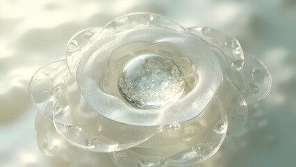 Water Spinning Pattern Natural Art Scene