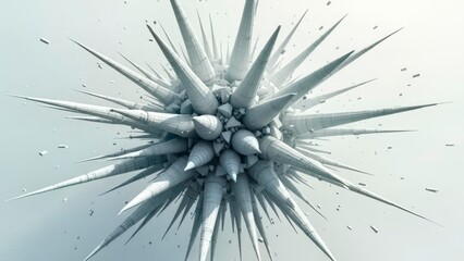 Complex Radial Stereoscopic Art Installation