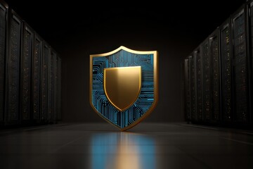 Golden Shield Security in Dark Data Center with Servers in Depth of Field for Network Protection and Cybersecurity in Digital World